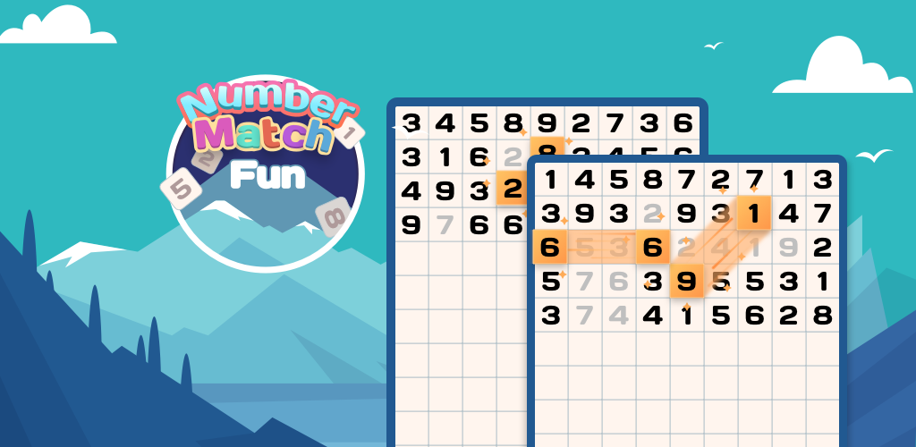 Number Match Fun Banner